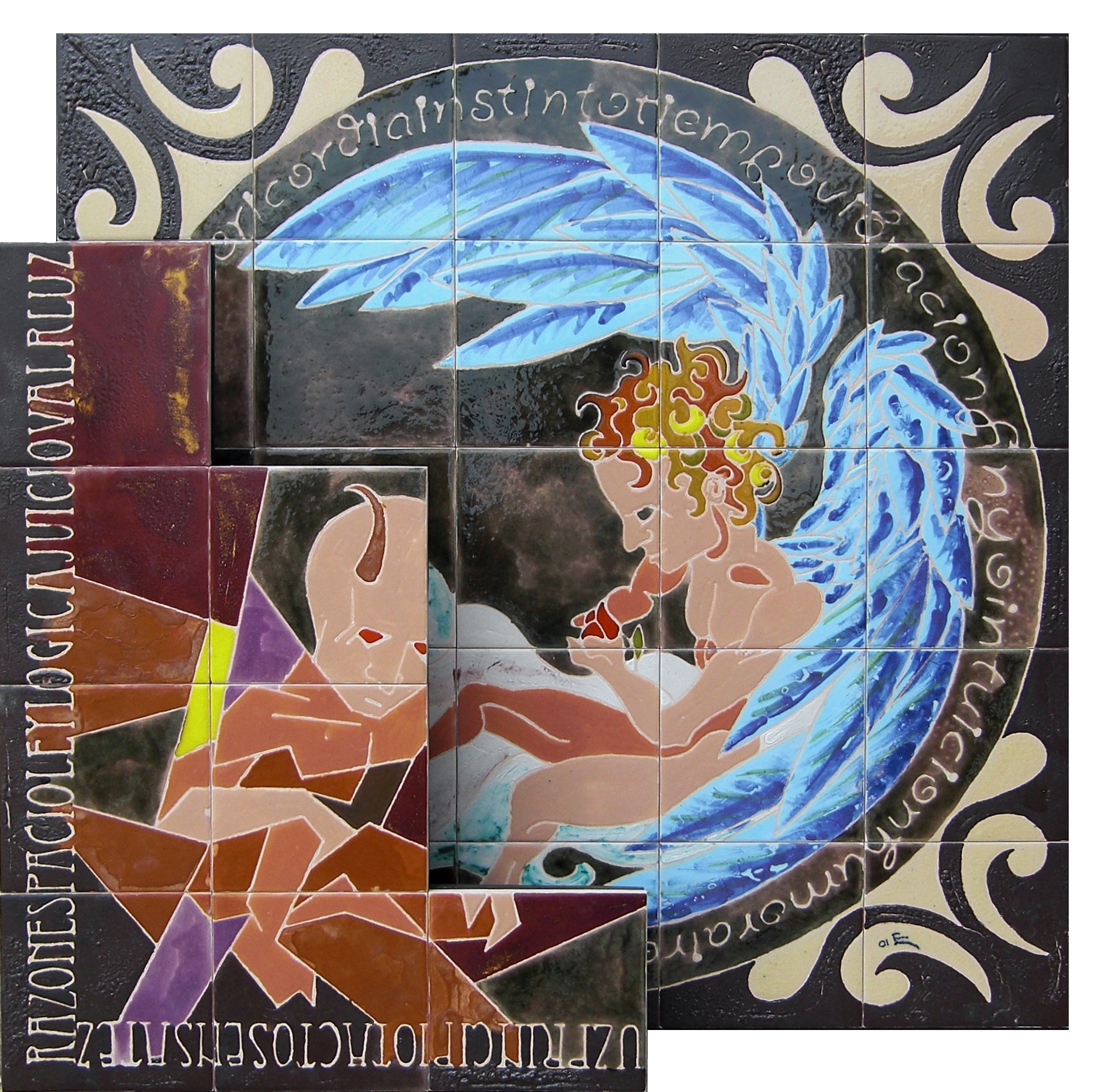 presentación de la serie en clave religiosa