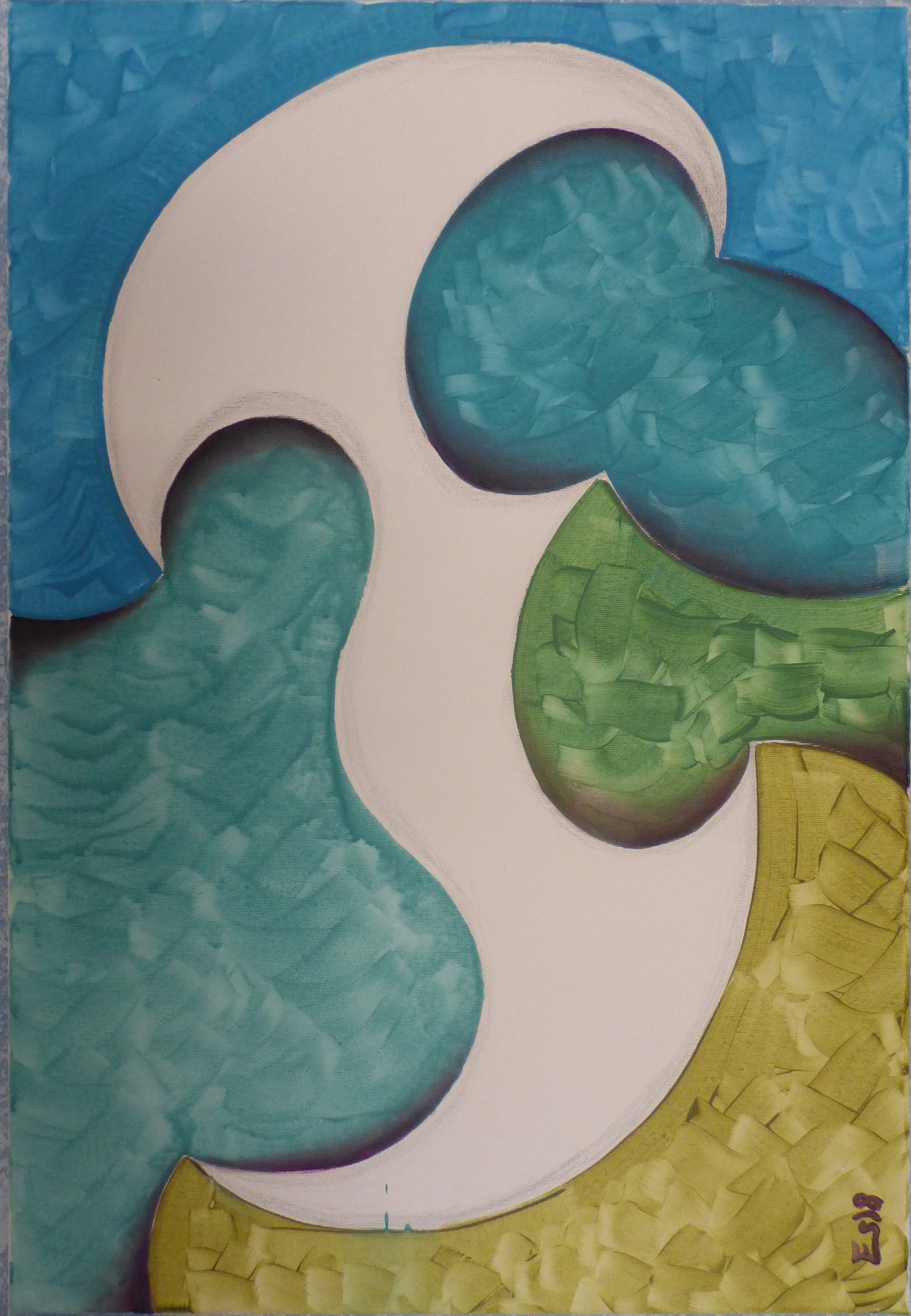 pintura mixta serie relativa gramala