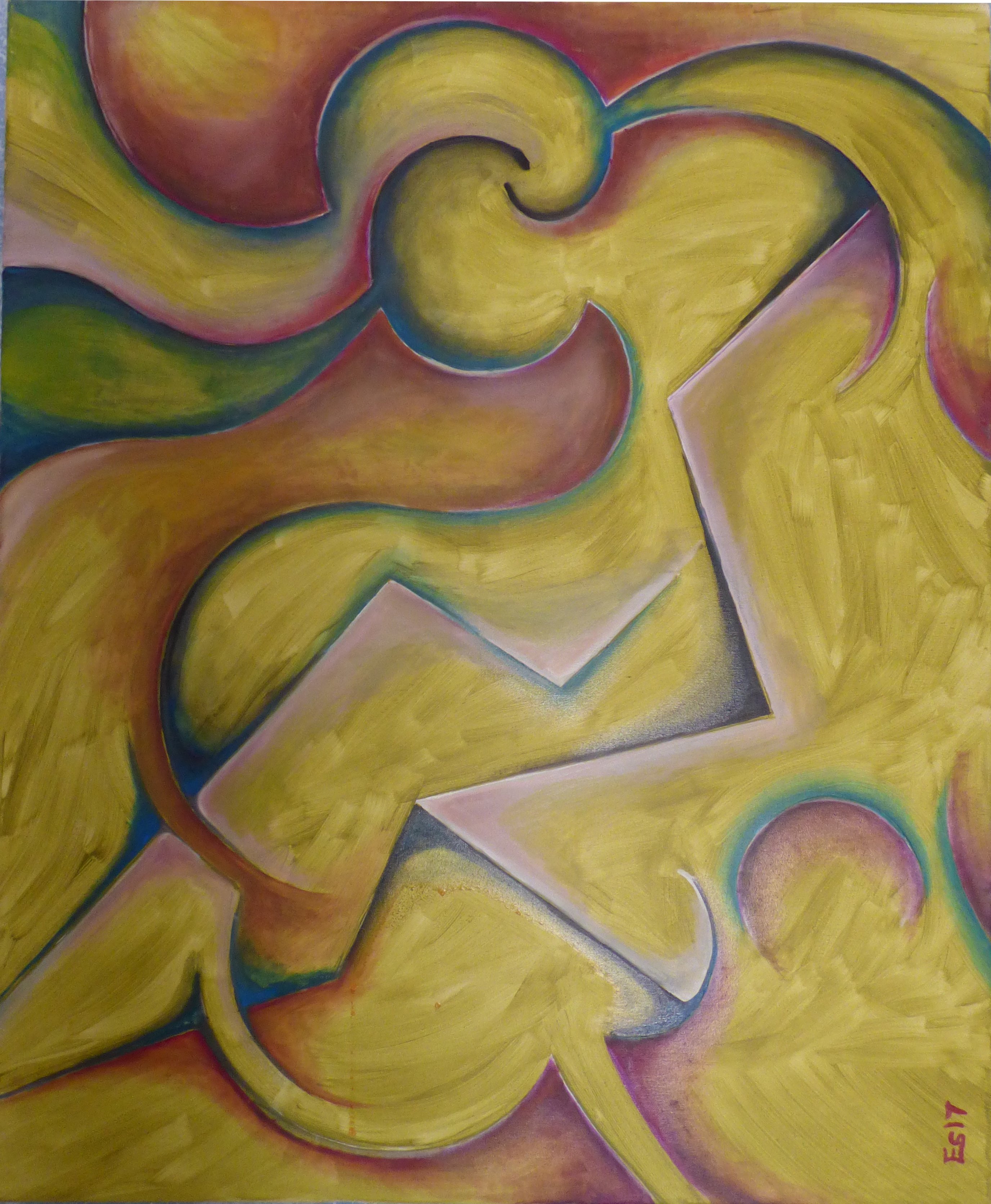 pintura mixta serie sistemas gramala