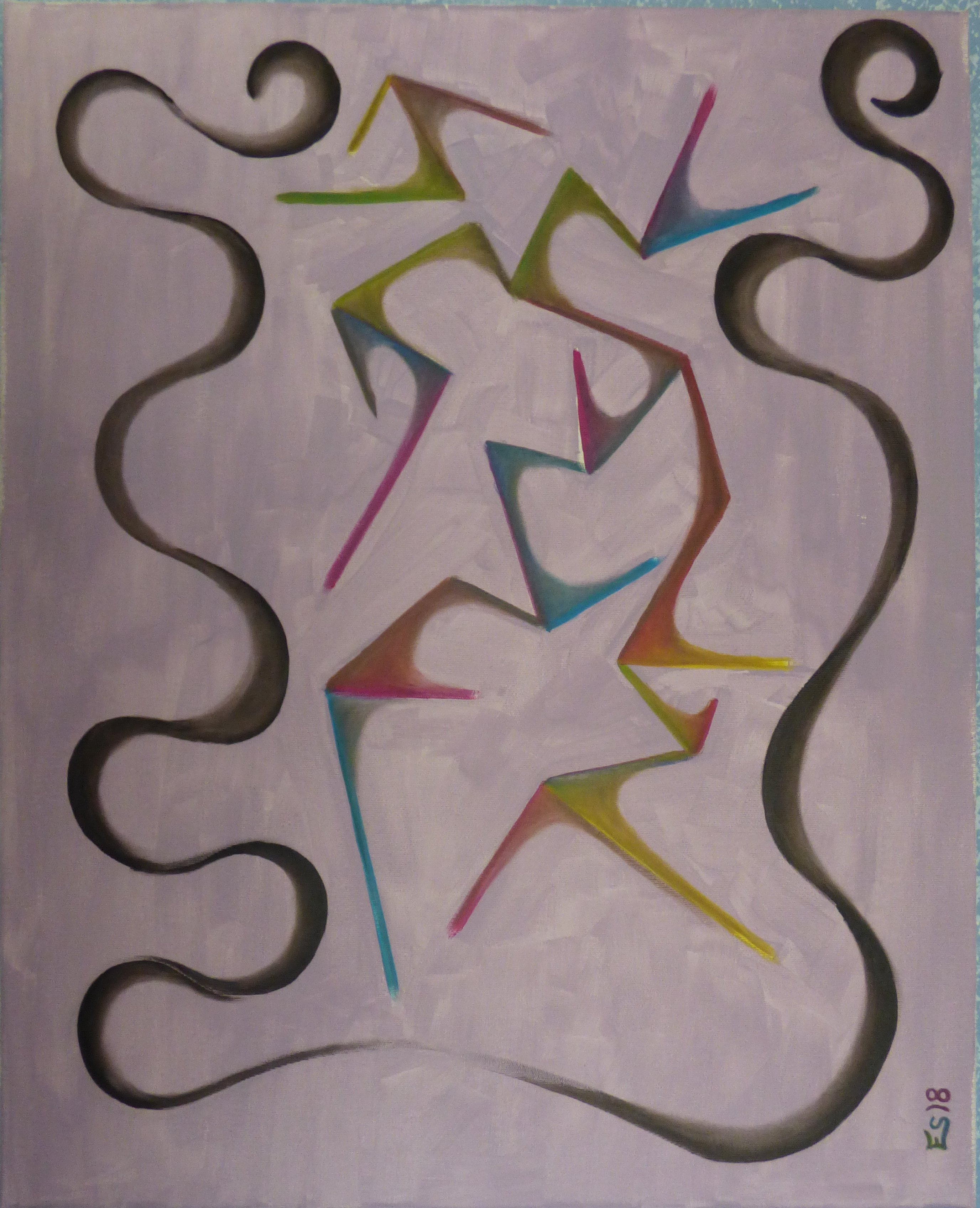 pintura mixta serie sistemas