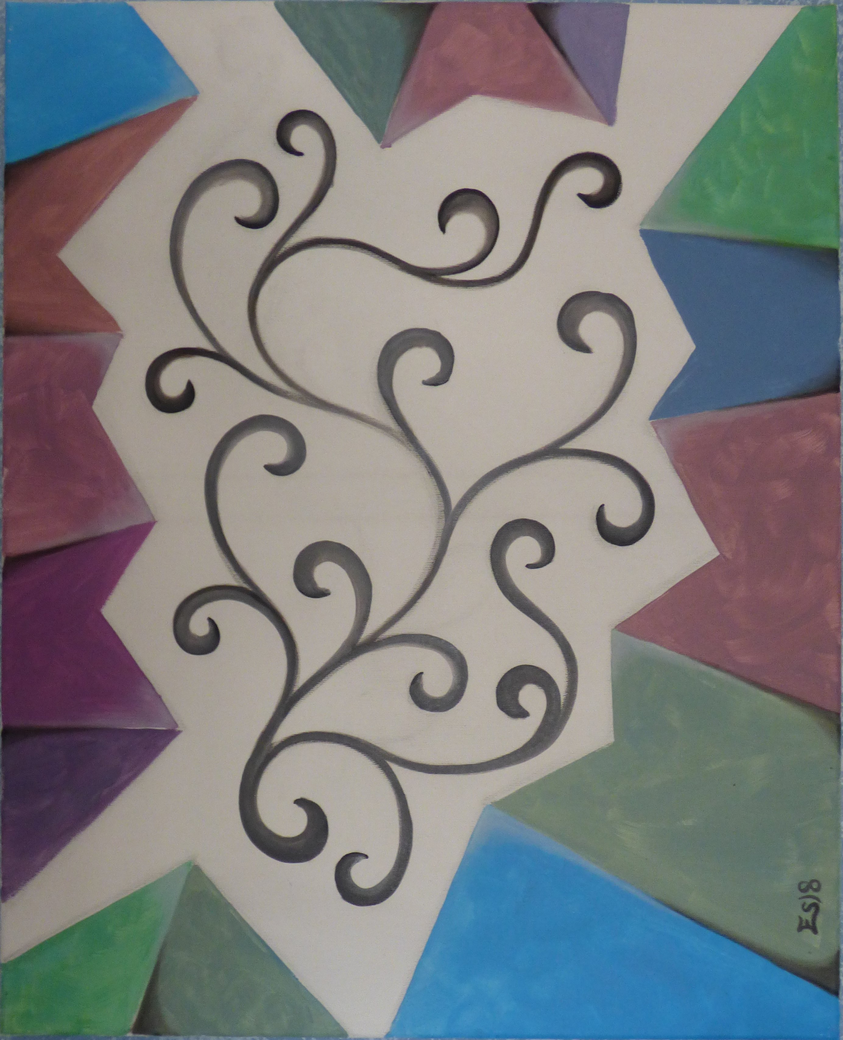 pintura mixta serie sistemas